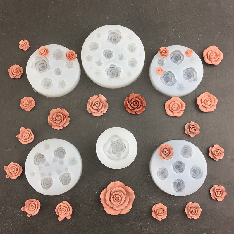 Soap Making Name - Силиконовые 3D формы в форме розы,