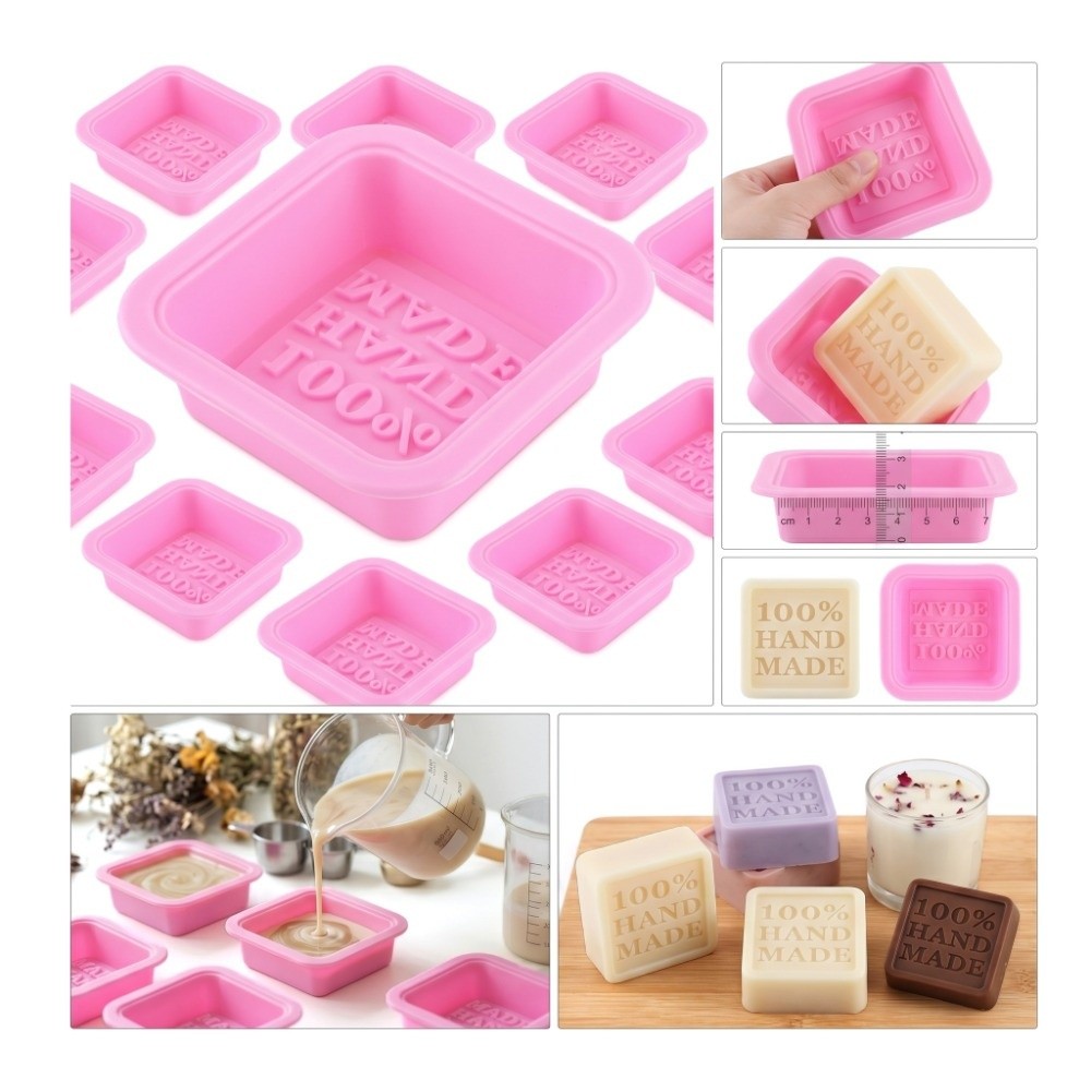 Soap Making Process - Набор из 25 силиконовых форм для