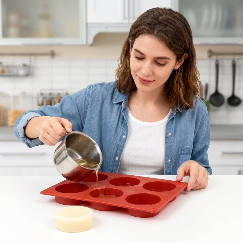 Круглая силиконовая форма для  – обзор и цена Soap Making Guide For Beginners